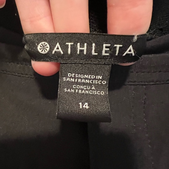 Athleta Vienna Cargo Pant Women’s Size 14 Black - Picture 14 of 16